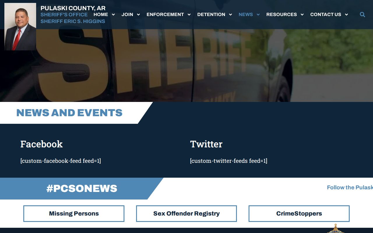 Pulaski County official arrest news stream